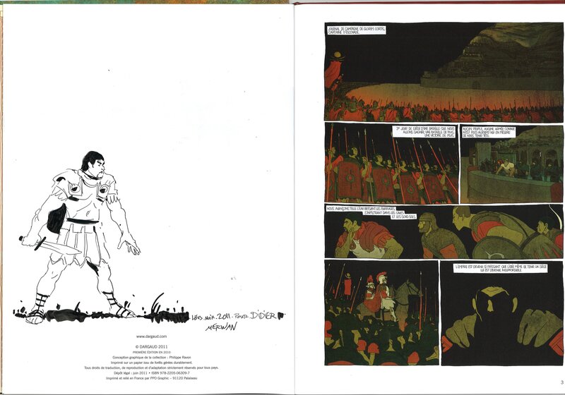 Merwan, Pour L'Empire I - L'honneur - Dédicace Merwan, Pour L'Empire I - L'honneur - Dédicace