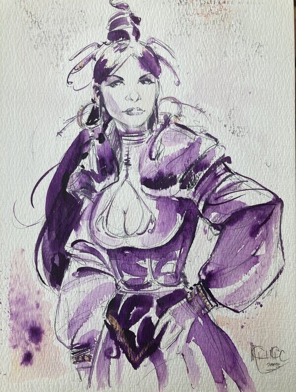 Mitric - Original Illustration