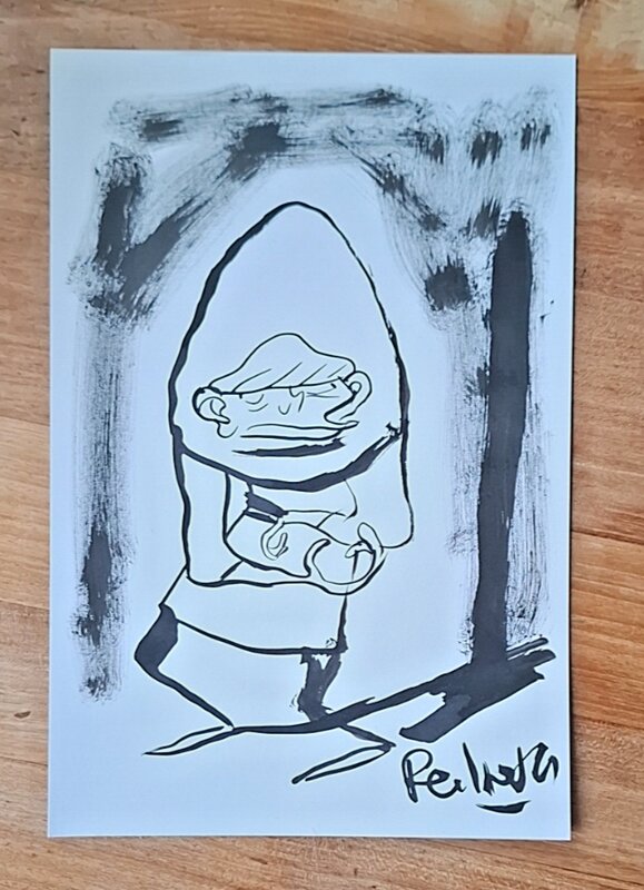 For sale - Cyril Pedrosa, L'âge d'or - Petit Paul - Original Illustration For sale - Cyril Pedrosa, L'âge d'or - Petit Paul - Original Illustration