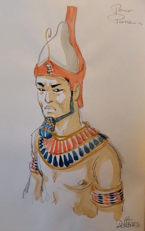 Isabelle Dethan, Le roi de paille : La fille de Pharaon. - Dédicace Isabelle Dethan, Le roi de paille : La fille de Pharaon. - Dédicace