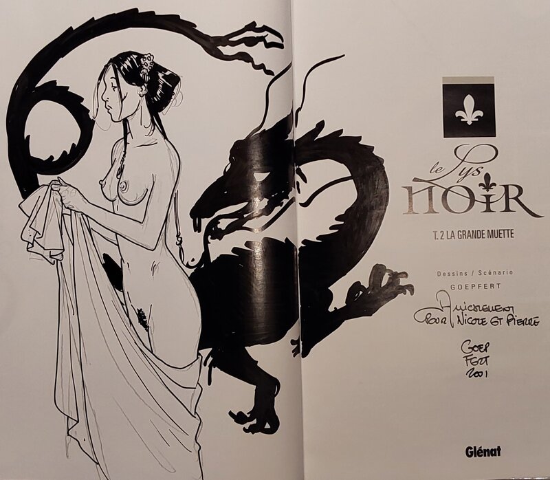 Brice Goepfert, Le Lys Noir : La Grande Muette - Sketch Brice Goepfert, Le Lys Noir : La Grande Muette - Sketch