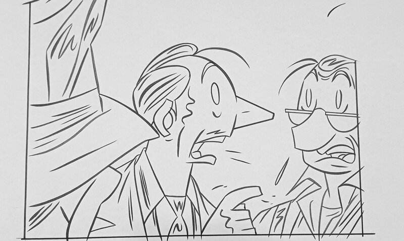 Antonio Lapone, Case de la série A.D.A - Original art