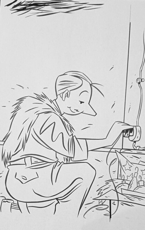 Antonio Lapone, Case de la série A.D.A - Original art