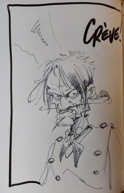 Peter Pan : Tempête by Régis Loisel - Sketch