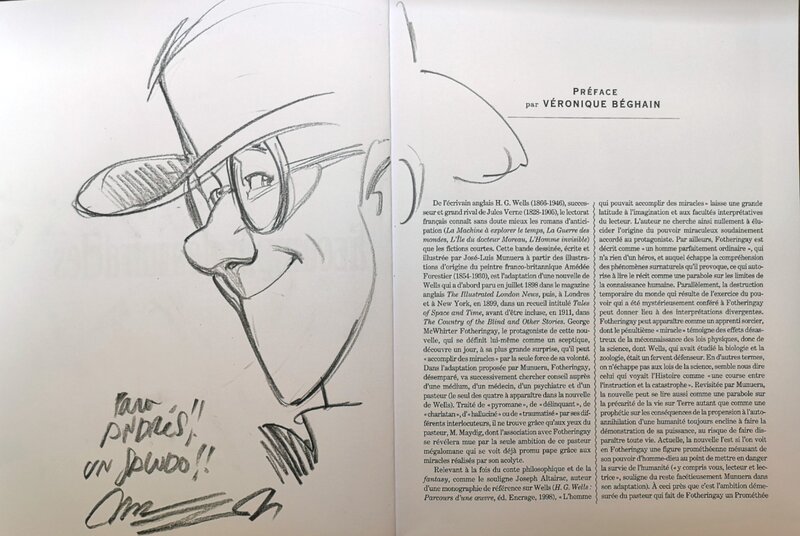 Jose Luis Munuera, L'homme qui pouvait accomplir des miracles - Sketch Jose Luis Munuera, L'homme qui pouvait accomplir des miracles - Sketch