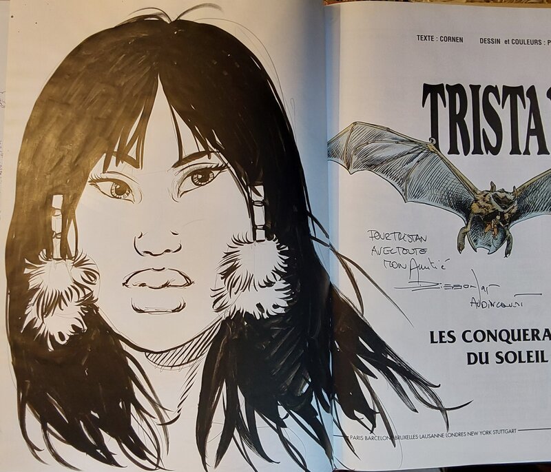 François Plisson, Tristan : Les conquérants du Soleil - Sketch François Plisson, Tristan : Les conquérants du Soleil - Sketch