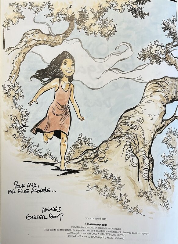 Olivier Pont, Commission sur intégrale - La ou le regard ne porte pas - Dédicace Olivier Pont, Commission sur intégrale - La ou le regard ne porte pas - Dédicace