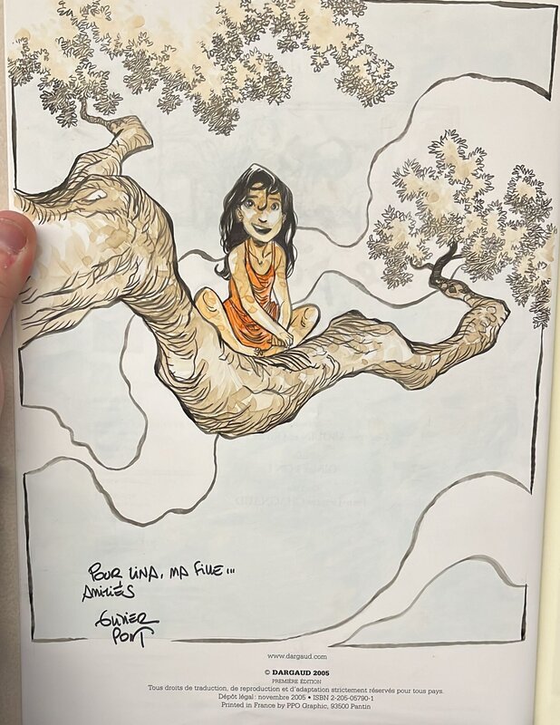 Olivier Pont, Commission sur intégrale - La ou le regard ne porte pas - Dédicace Olivier Pont, Commission sur intégrale - La ou le regard ne porte pas - Dédicace