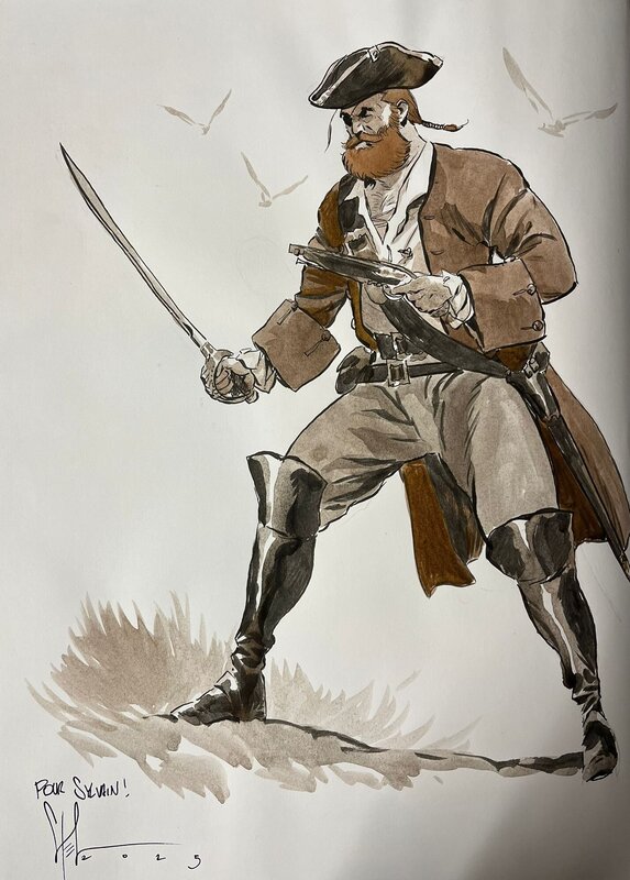 Barbe Rouge Tome 5 - Dédicace Carloni - Dédicace Barbe Rouge Tome 5 - Dédicace Carloni - Dédicace