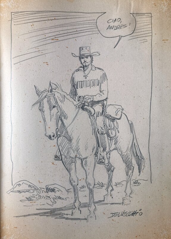 Kit Carson by Pasquale Del Vecchio - Sketch Kit Carson by Pasquale Del Vecchio - Sketch