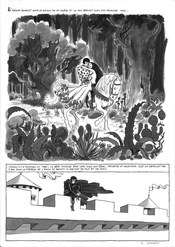 For sale - Grégory Mardon - Le Fils de l'Ogre page 51 - Comic Strip For sale - Grégory Mardon - Le Fils de l'Ogre page 51 - Comic Strip