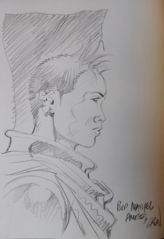 Grun, On Mars_ : Un monde nouveau - Sketch