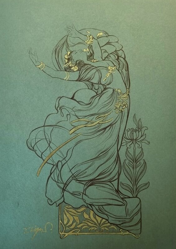 Aëloria par Ingrid Liman - Illustration originale Aëloria par Ingrid Liman - Illustration originale