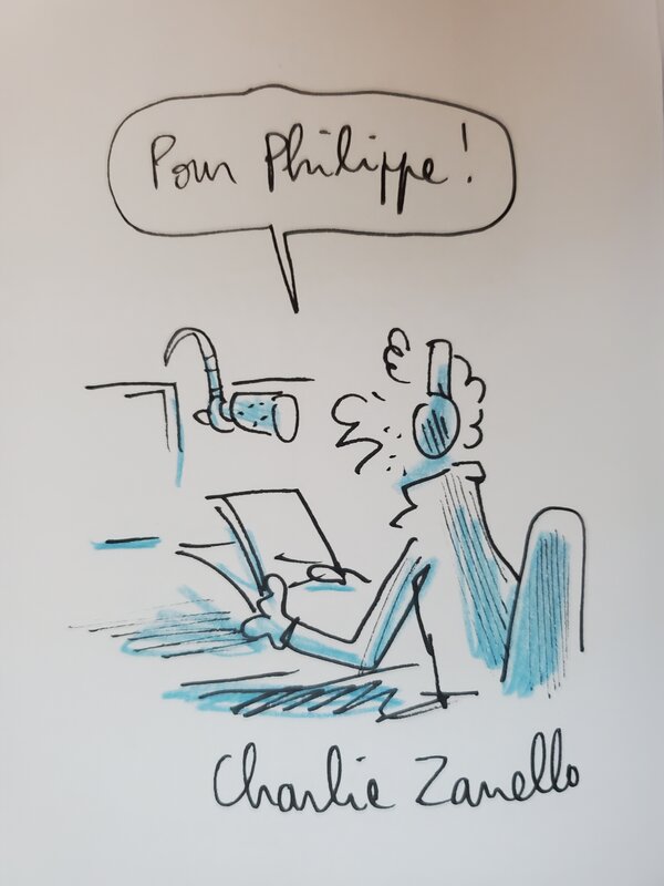 Charlie Zanello, MAISON RONDE - RADIO FRANCE DE FOND EN COMBLE - Sketch