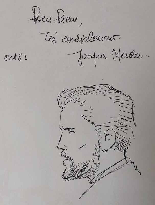 Jacques Martin, Lefranc : Le mystère Borg - Dédicace Jacques Martin, Lefranc : Le mystère Borg - Dédicace