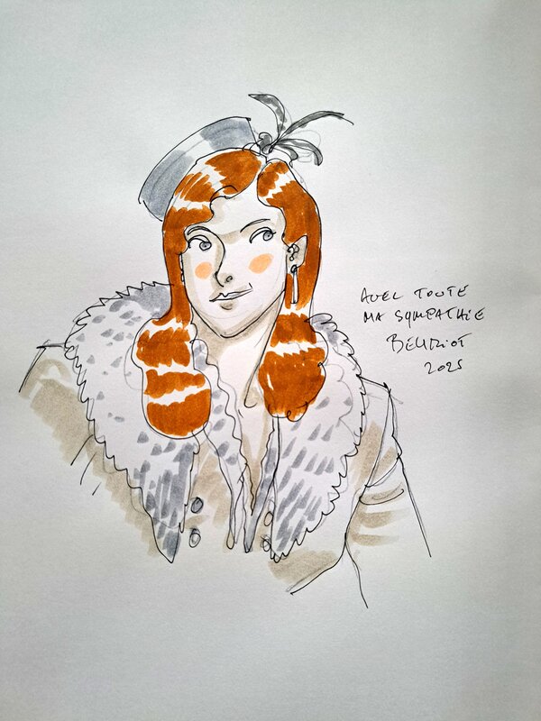 Mathilde by Jean-Michel Beuriot - Sketch