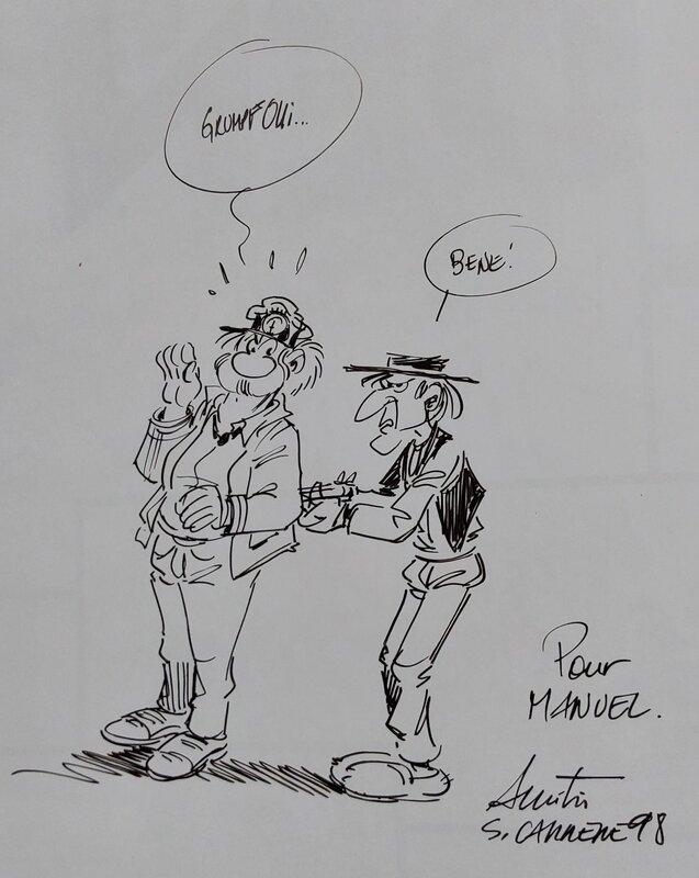 Serge Carrère, Léo Loden : Testament et Figatelli - Dédicace