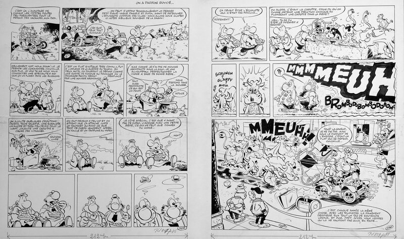 En vente - Greg, 1966 - Achille Talon : ...Mon fils à moi ! - Planche originale En vente - Greg, 1966 - Achille Talon : ...Mon fils à moi ! - Planche originale