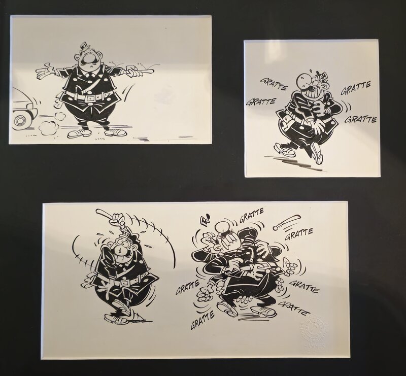 Agent 212 par Daniël Kox - Illustration originale