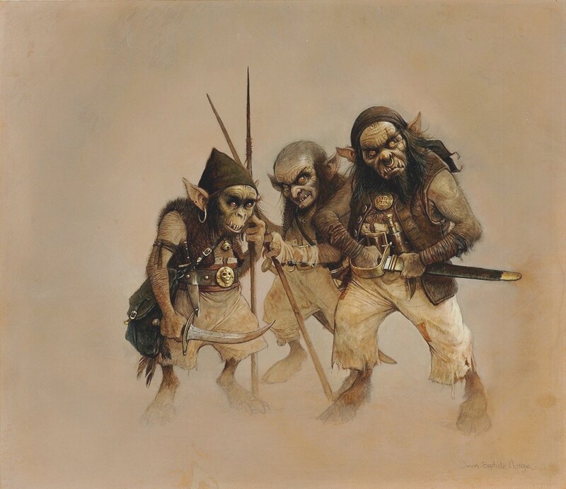 For sale - Jean-Baptiste Monge, Halloween !!  Three pirates - Comic Strip For sale - Jean-Baptiste Monge, Halloween !!  Three pirates - Comic Strip