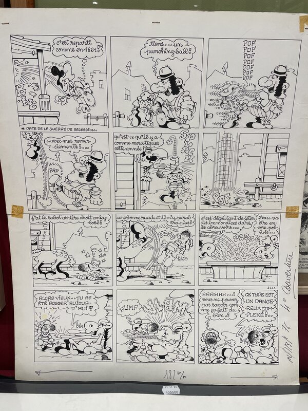 For sale - Jean-Claude Poirier, Horace cheval de l’ouest - Comic Strip
