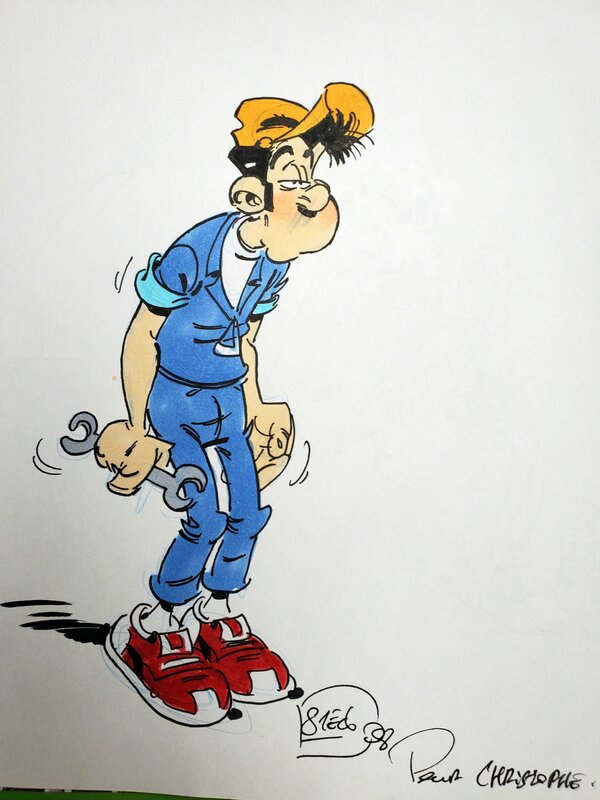 Stédo, GARAGE ISIDORE   T9 PANNE D'ALLUMAGE - Dédicace