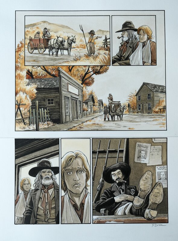 Xavier Besse, LAWMEN OF THE WEST - Le diable est dans les détails - Comic Strip