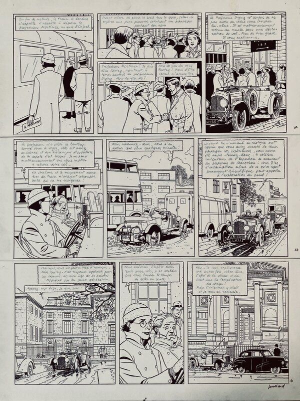 Blake and Mortimer The Oath of the Five Lords - André Juillard - Comic Strip