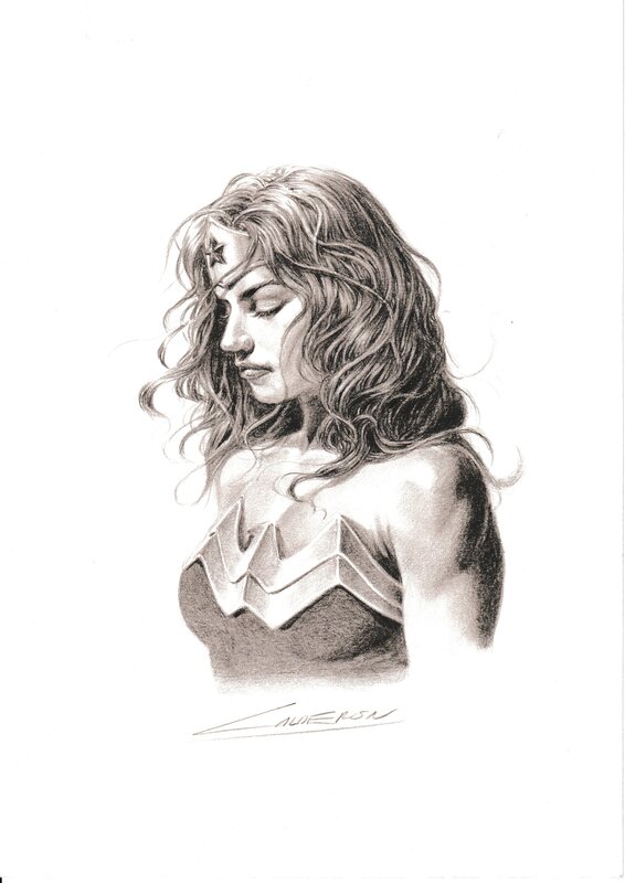Wonderwoman par Jaime Caldéron - Illustration originale