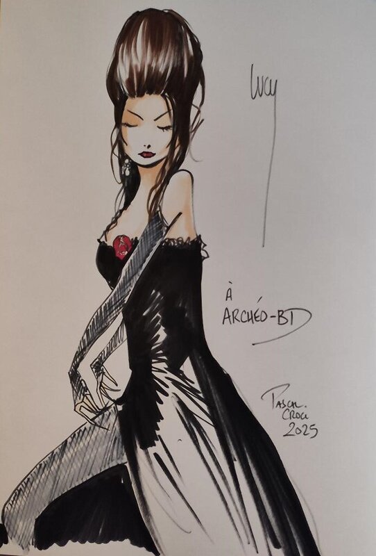 Lucy par Pascal Croci - Dédicace