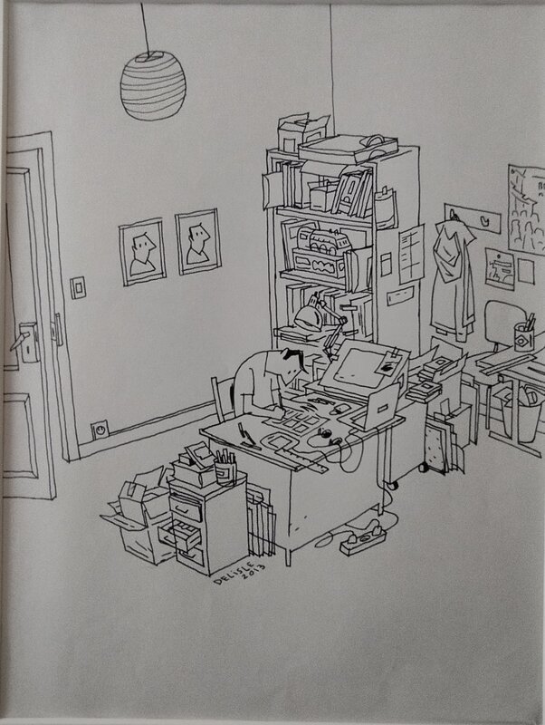Delisle - Illustration - Illustration originale