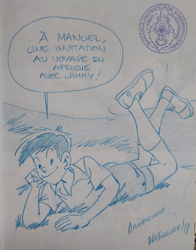 Daniël Desorgher, Jimmy Tousseul : Le visage de dieu - Sketch