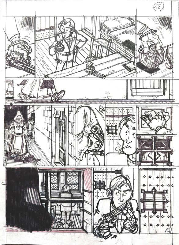 Bruno Gazzotti, Philippe Tome, Soda T5 : Fureur chez les saints - Œuvre originale