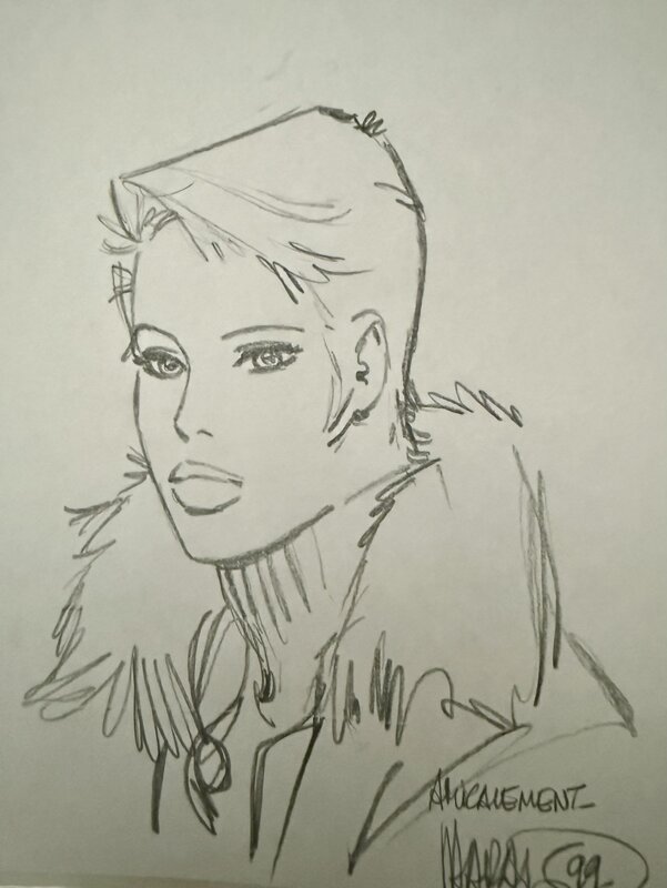 Alexe par Marcel Jaradin - Dédicace