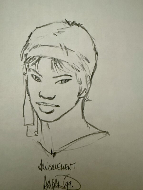 Alexe kay siang by Marcel Jaradin - Sketch