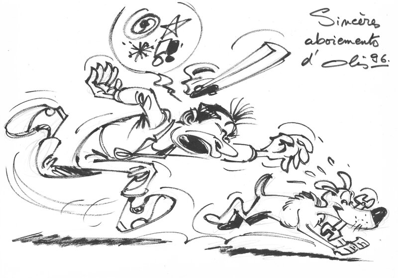 Olis, Garage Isidore / Garage Isidoor - Sketch