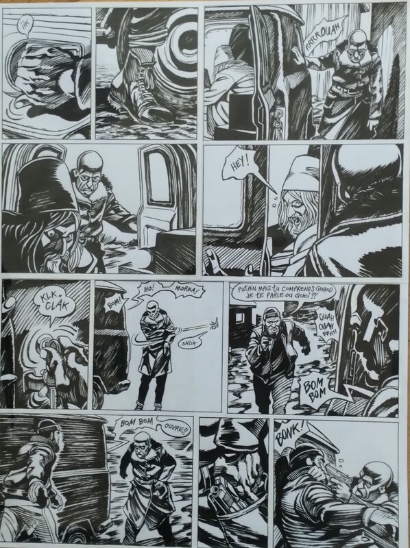 Peeters - Saint-Elme - Tome 1 - Planche originale