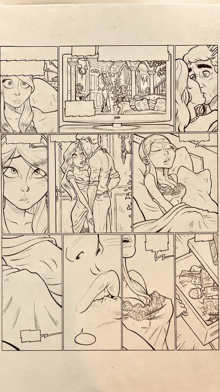 For sale - Siteb, Jean-Charles Gaudin, Les Filles Du Dessous - Comic Strip