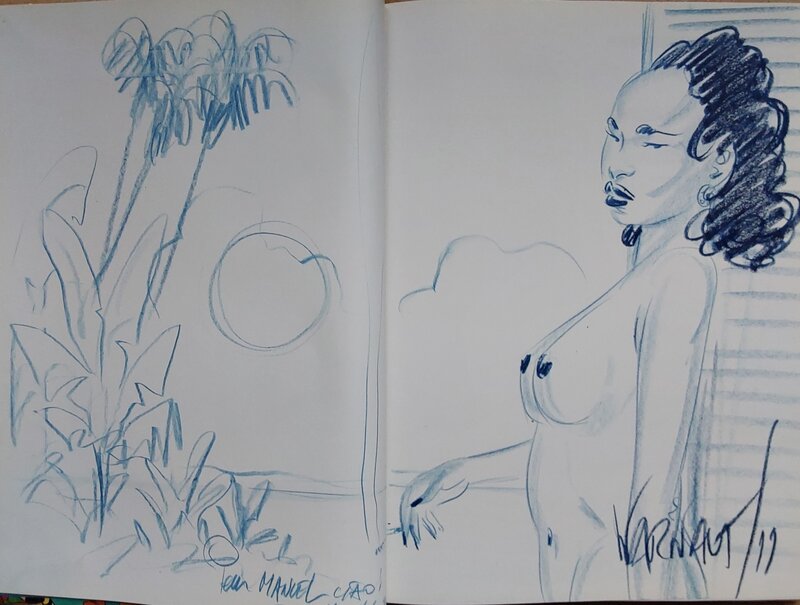 Lettres d’Outremer by Éric Warnauts - Sketch