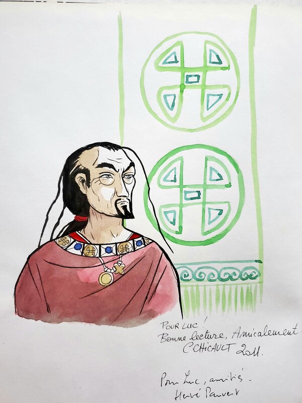 Cécile Chicault, Hervé Pauvert, LA SAGA DE WOTILA    T1 LE JOUR DU PRINCE CORNU - Sketch