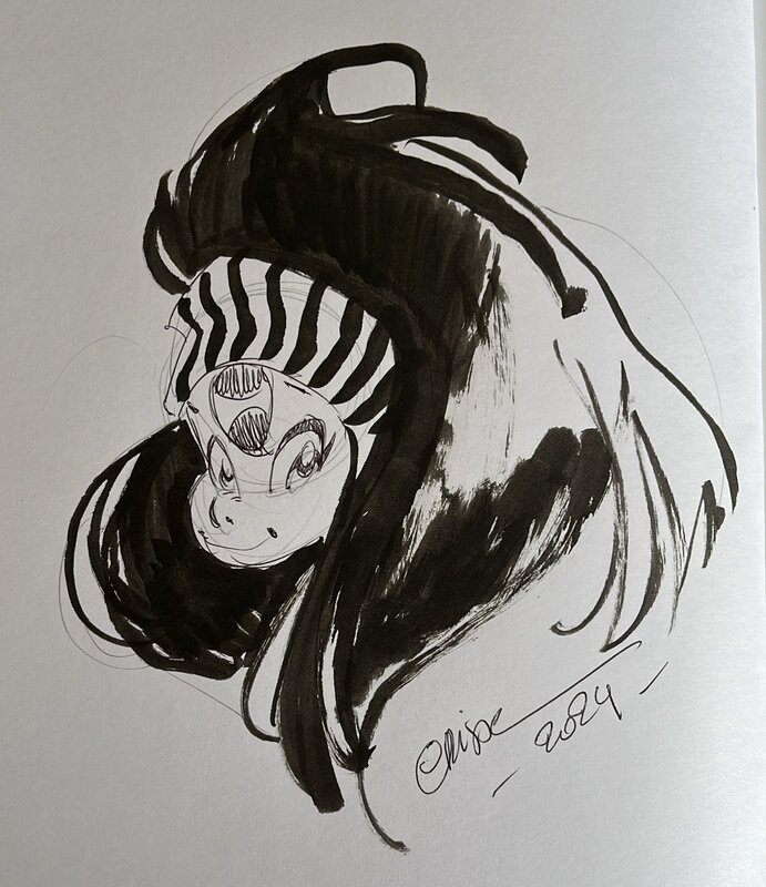 Dédicace de Crisse sur TL Tellos La jeunesse de Serra - Dédicace