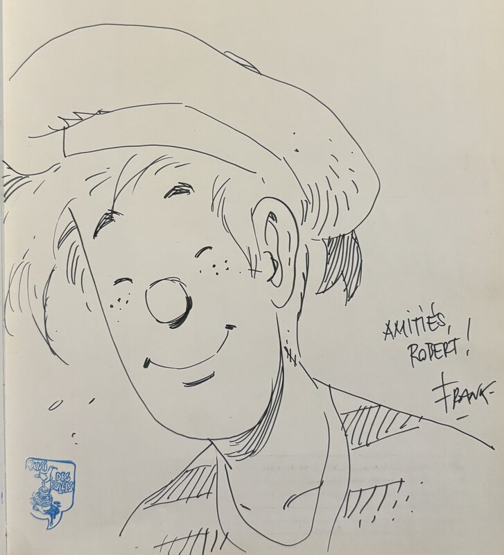 Dédicace de Frank Pé - Broussaille - Dédicace