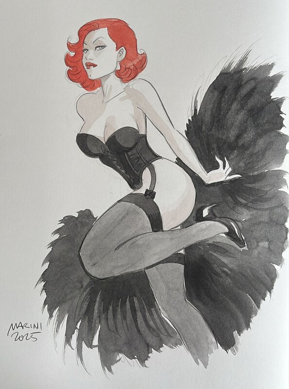 Double dedicace de Marini - Coffret Khani - Noir Burlesque - Dédicace