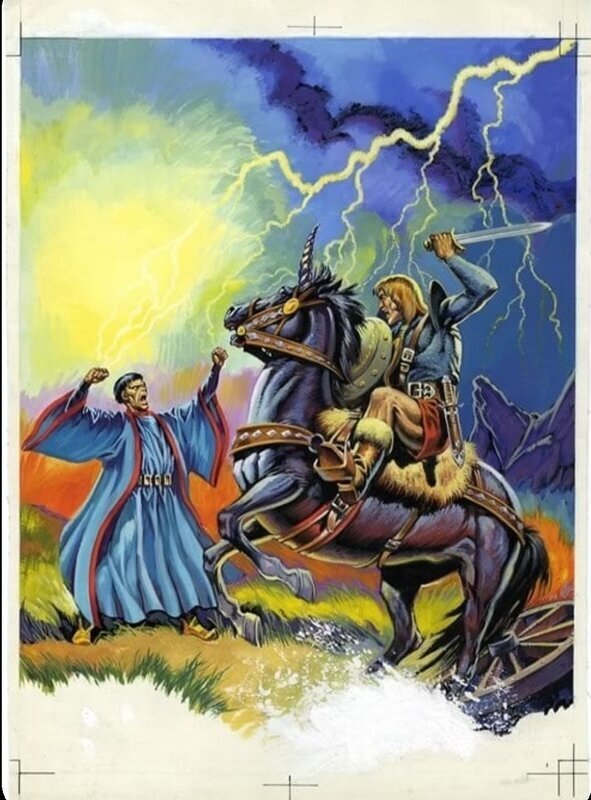 Jean Frisano, Couverture Originale du Kabur N°1 - Original Cover