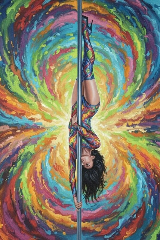 Danseuse by Carlo Jacono - Original Illustration