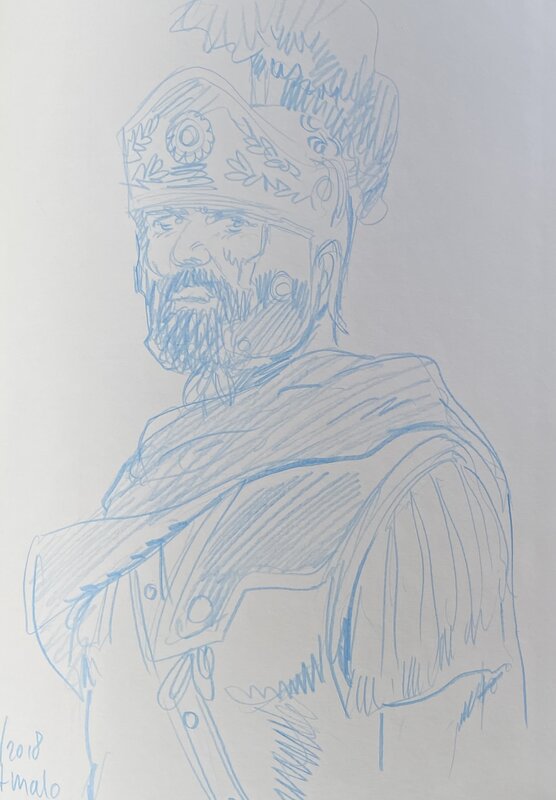 Peter Nuyten, illuistration originale, Claudius Batus, 