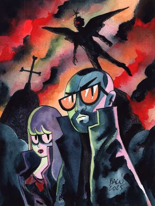 For sale - Alexis Bacci, Possessions - C'era una volta a Torino - Original Illustration