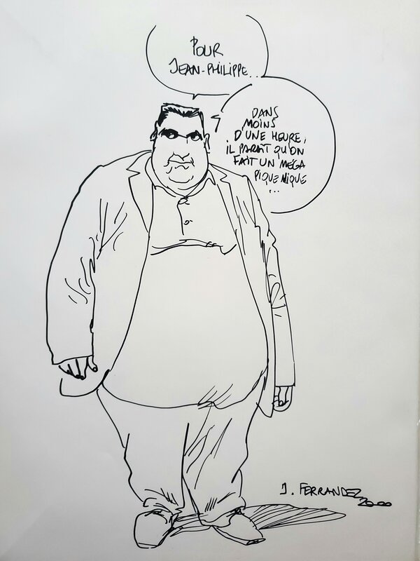 L'OUTREMANGEUR par Jacques Ferrandez - Dédicace