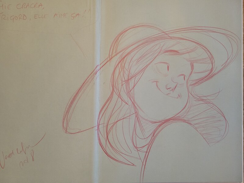 Les beaux étés par Jordi Lafebre - Dédicace