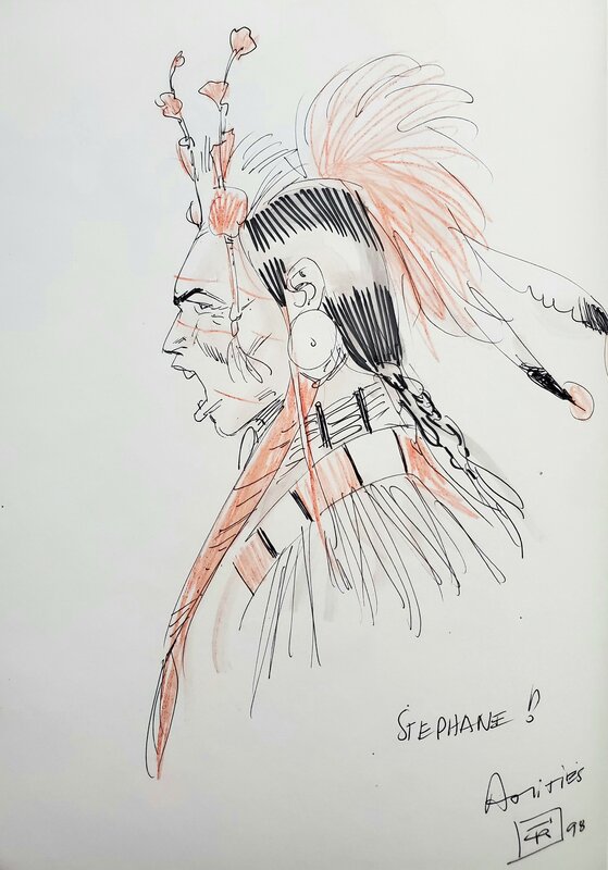 Georges Ramaïoli, L'INDIEN FRANCAIS   T8 HURLEMENTS - Sketch
